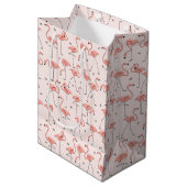 Flamingos Pink Multi gift medium Cadeauzakje (Voorkant Gekanteld)