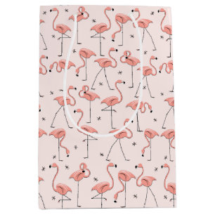 Flamingos Pink Multi gift medium Cadeauzakje