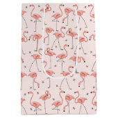 Flamingos Pink Multi gift medium Cadeauzakje (Achterkant)