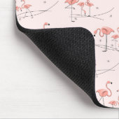 Flamingos Pink Multi mousepad Muismat (Hoek)