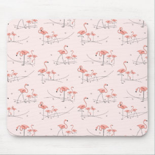 Flamingos Pink Multi mousepad Muismat