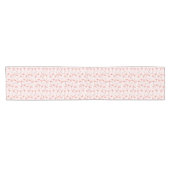Flamingos Pink table runner Korte Tafelloper (Horizontaal)