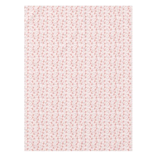 Flamingos Pink tablecloth Tafelkleed (Voorkant)