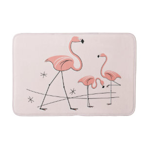 Flamingos Pink Trio 2 badmat