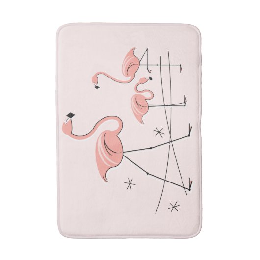 Flamingos Pink Trio 2 badmat (Voorkant Verticaal)