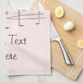 Flamingos Pink Trio 2-keukenhanddoeken Theedoek (Quarter Fold)