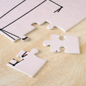 Flamingos Pink Trio 2 puzzel (Zijkant)