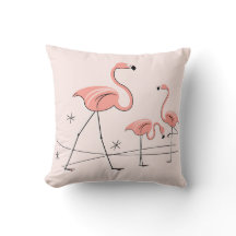 Flamingos Pink Trio 2 vierkant