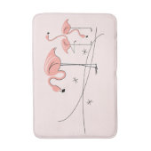 Flamingos Pink Trio 3 badmat (Voorkant Verticaal)