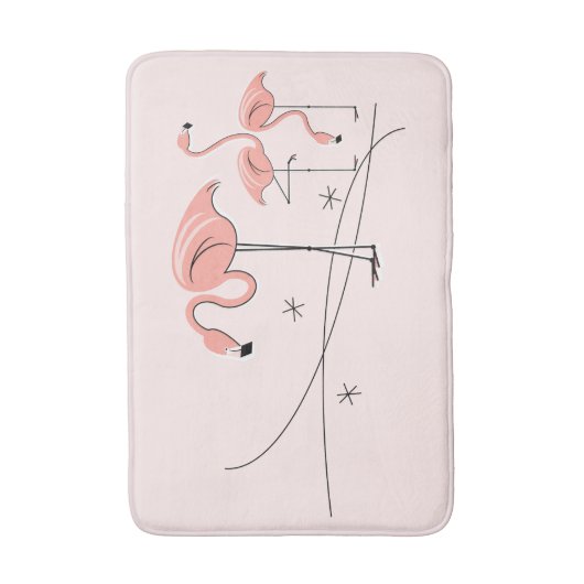 Flamingos Pink Trio 3 badmat (Voorkant Verticaal)