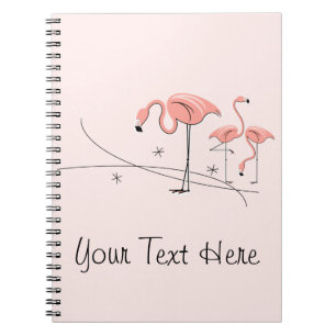 Flamingos Pink Trio 3 Text notitieboek