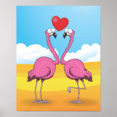 Flamingos Poster (Voorkant)