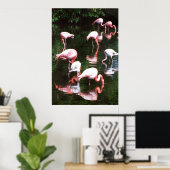 flamingo's poster (Thuiskantoor)