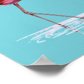 Flamingos Poster (Hoek)