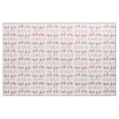Flamingo's Prettig Kerst Patroon Stof (Fat Quarter)