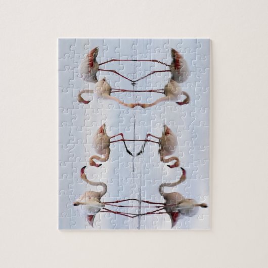 Flamingos Puzzle Legpuzzel (Verticaal)