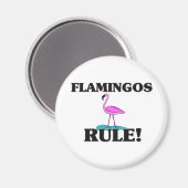 FLAMINGOS-regel! Magneet (Voorkant / Achterkant)