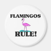 FLAMINGOS-regel! Magneet (Voorkant)
