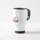 Flamingo's Reisbeker (Voorkant rechts)