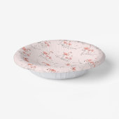 Flamingo's roze Multi Papieren Kommen (Gebogen)