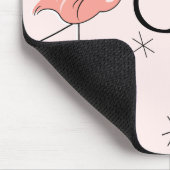 Flamingo's Roze "VIP" muismat (Hoek)