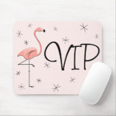 Flamingo's Roze "VIP" muismat (Met muis)