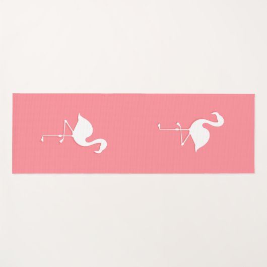Flamingos roze Yoga Mat (Voorkant (horizontaal))