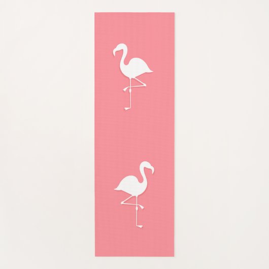 Flamingo's roze yogamat (Voorkant)