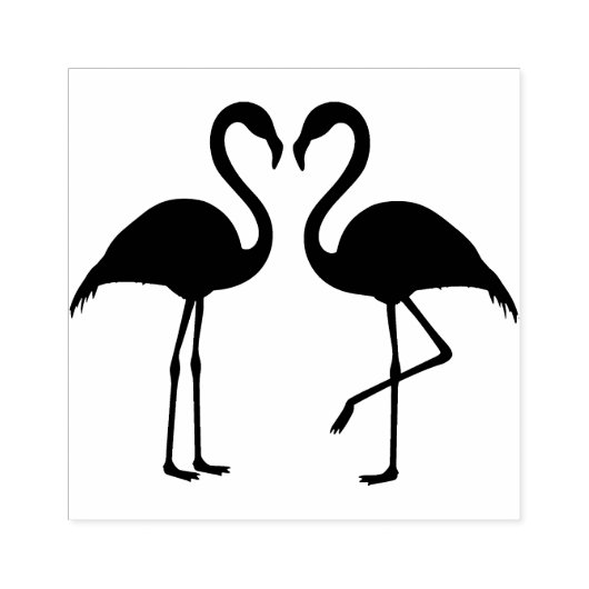 Flamingos Rubberstempel (Afrduk)
