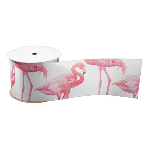 Flamingos Satijnen Lint