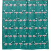 Flamingos Shower Curtain Douchegordijn (Voorkant)