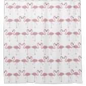 Flamingos Shower Curtain Douchegordijn (Voorkant)