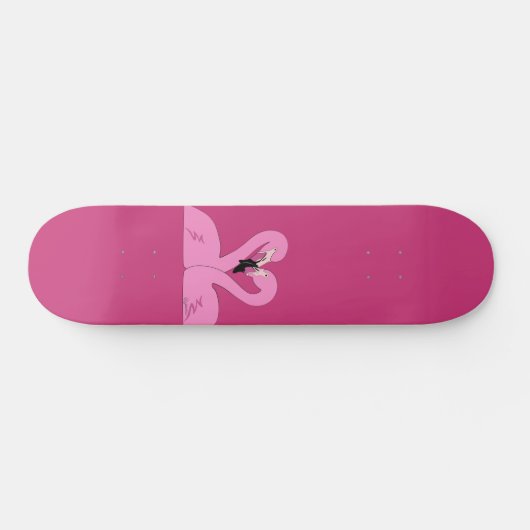 Flamingos Skateboard (Horizontaal)