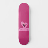Flamingos Skateboard (Voorkant)