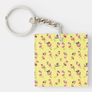 Flamingos Sleutelhanger