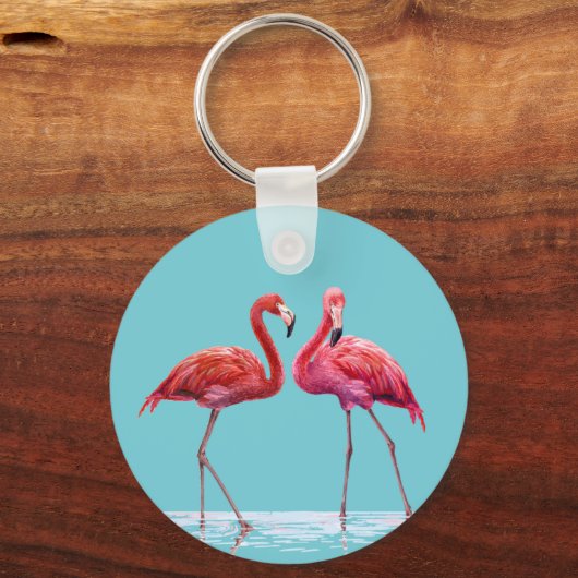 Flamingos Sleutelhanger (Voorkant)