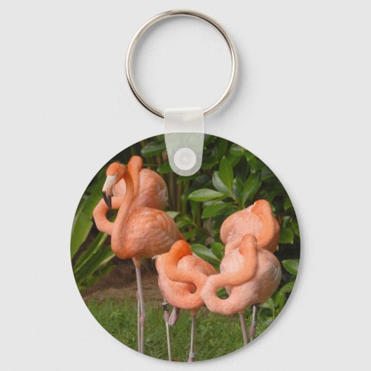 flamingos sleutelhanger (Voorkant)