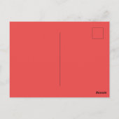 Flamingo's Staan Groot Als Flamingo's Flamingo Briefkaart (Achterkant)