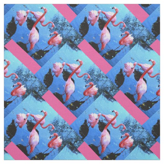 Flamingos Stof (Swatch)