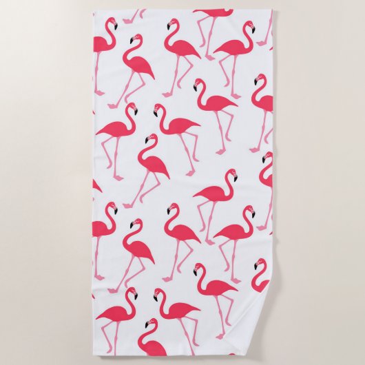 Flamingos Strandlaken (Voorkant)