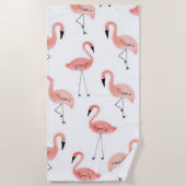 Flamingos Strandlaken (Voorkant)