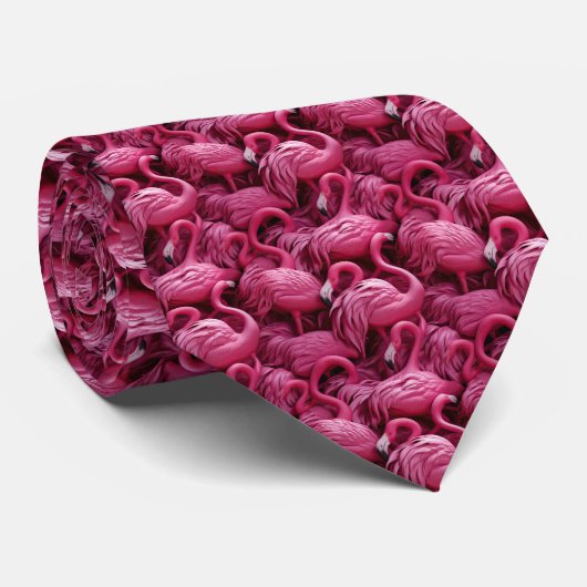 Flamingo's Stropdas (Opgerold)