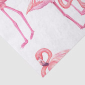 Flamingos Tissuepapier (Detail)
