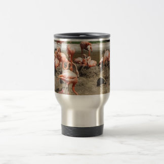 FLAMINGOS TRAVEL MUG REISBEKER