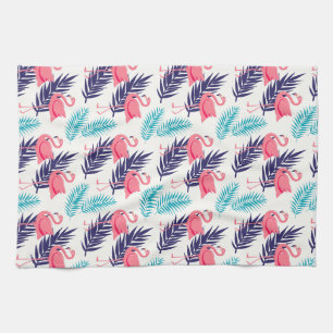 Flamingo's Tropisch Patroon Theedoek