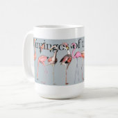 Flamingos van de Mok (Voorkant links)