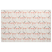 flamingos vanilla stof (Yard (91,4 cm))
