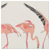flamingos vanilla stof (Close Up)