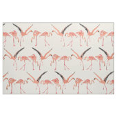flamingos vanilla stof (Fat Quarter)