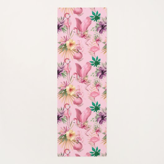 Flamingos Vlucht Yogamat (Achterkant)